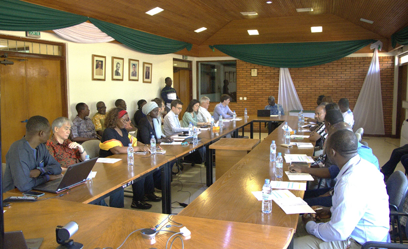 Photo during presentation session